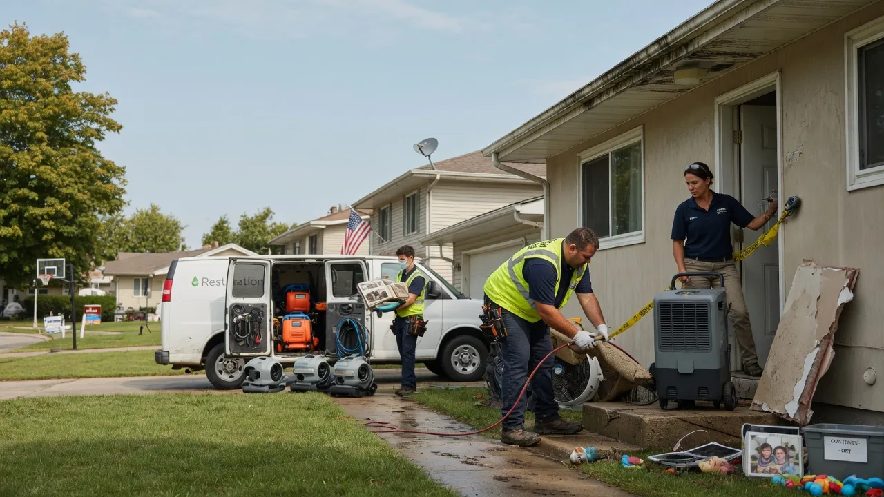 Water Damage Restoration in Albion, IN near me